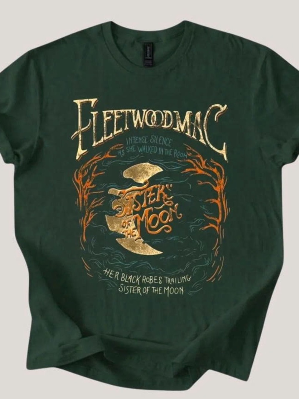 Fleetwoodmac ' Graphic Tee - Forest Green
